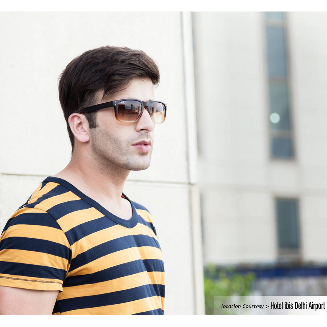 Vincent Chase Online Brown Full Rim Square left side