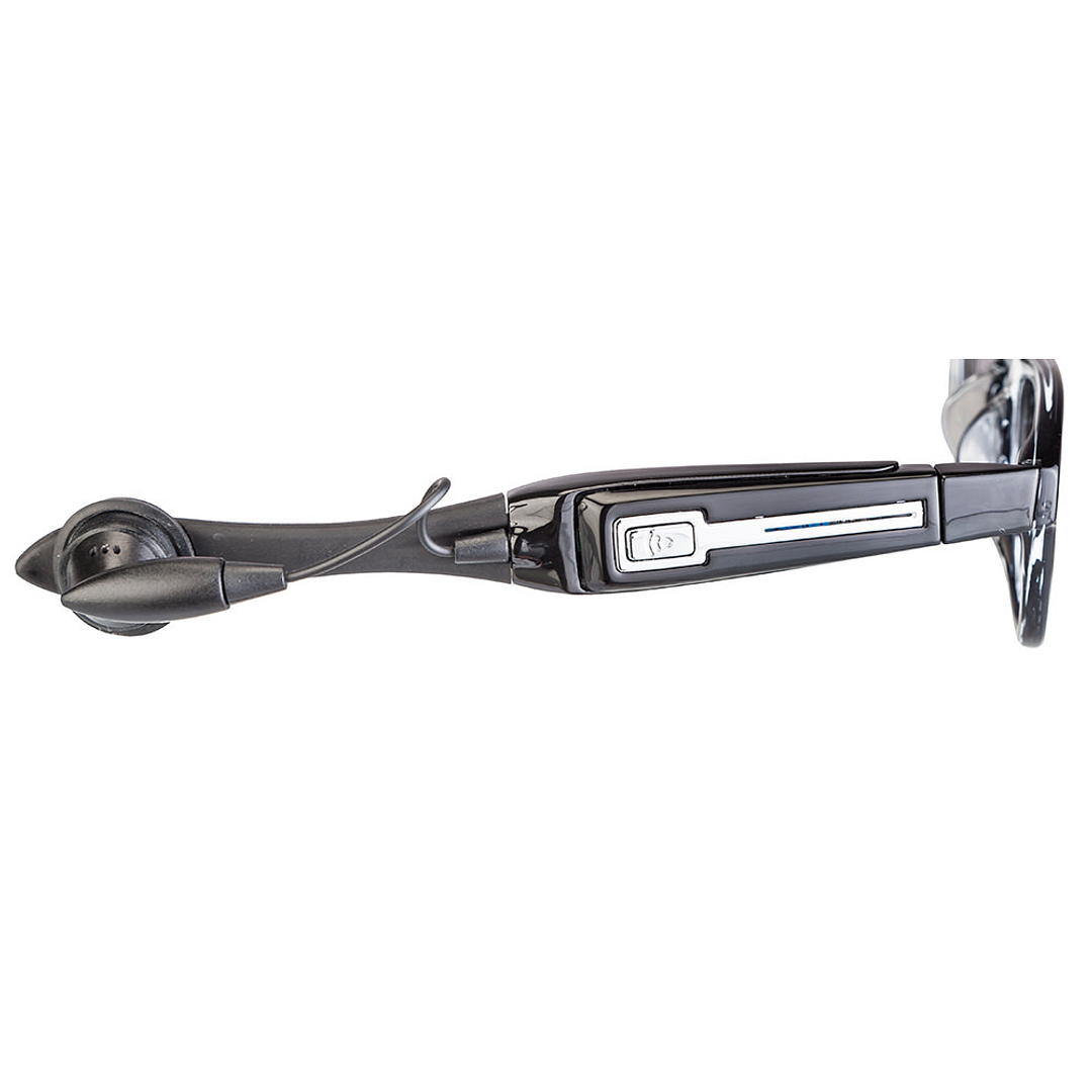 BRANDED Black Full Rim Round right side