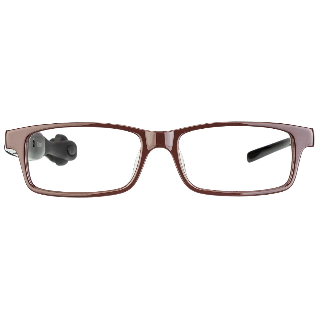 BRANDED Black Full Rim Rectangle right side