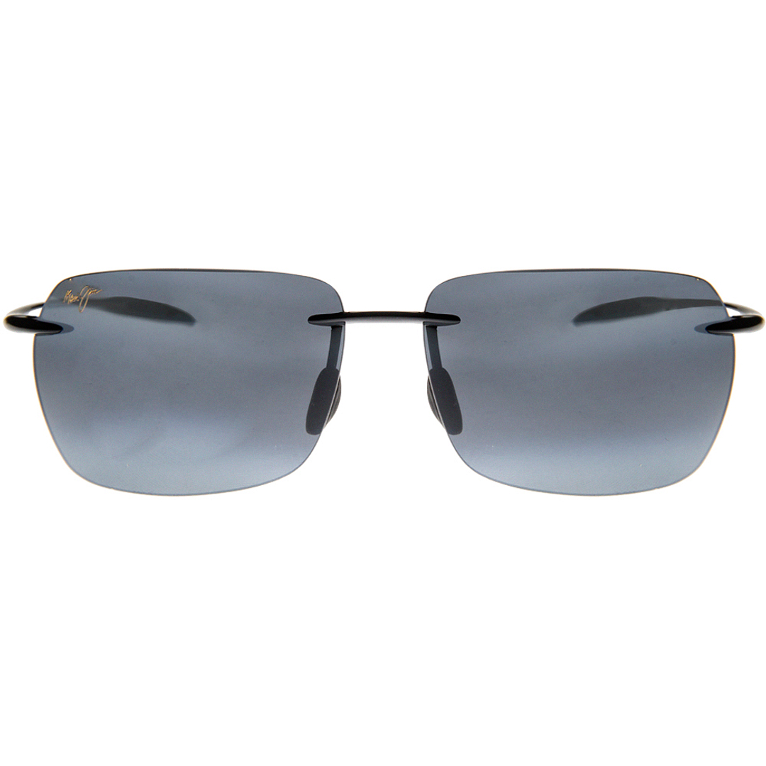 BRANDED Black Rimless Rectangle left side