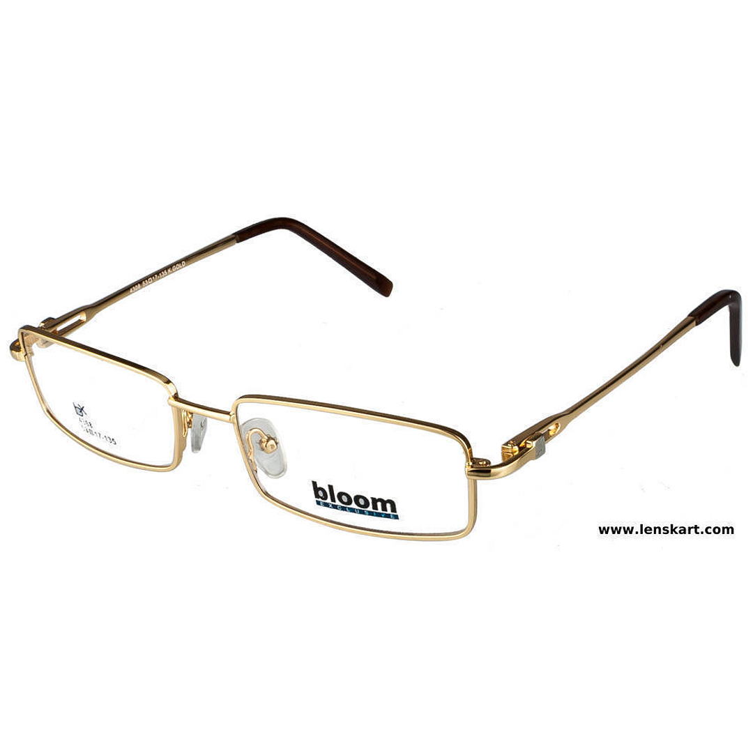 BRANDED Gold Full Rim left side