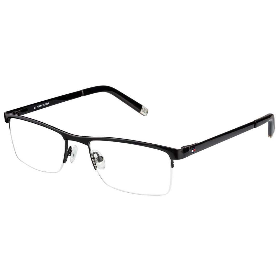 Buy Tommy Hilfiger TH5204 I Medium Size-51 Black Unisex Eyeglasses