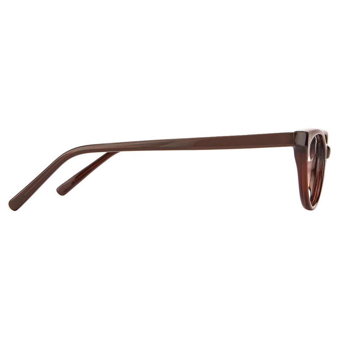 Vincent Chase Online Dark Brown Full Rim Cat Eye left side