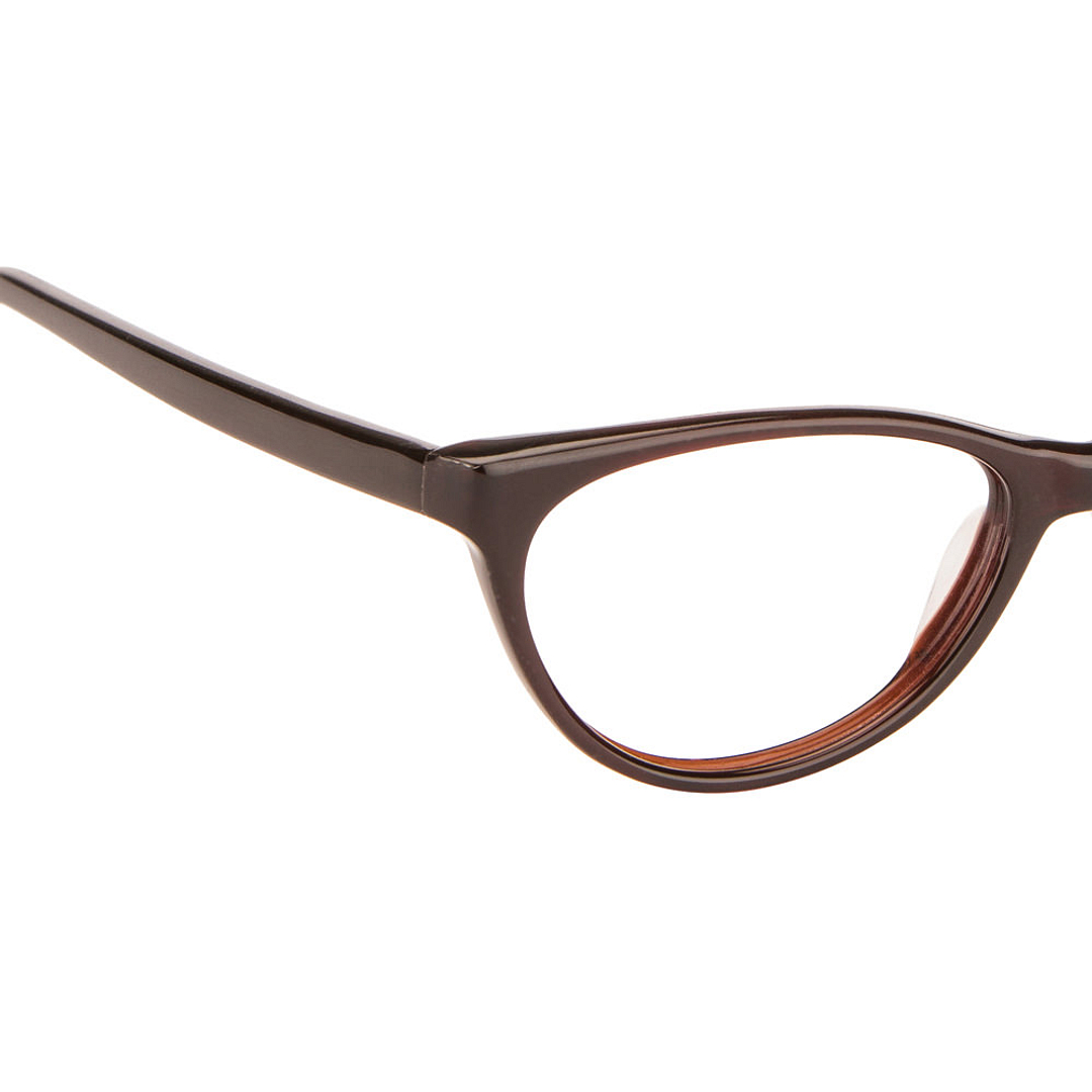 Vincent Chase Online Dark Brown Full Rim Cat Eye left side