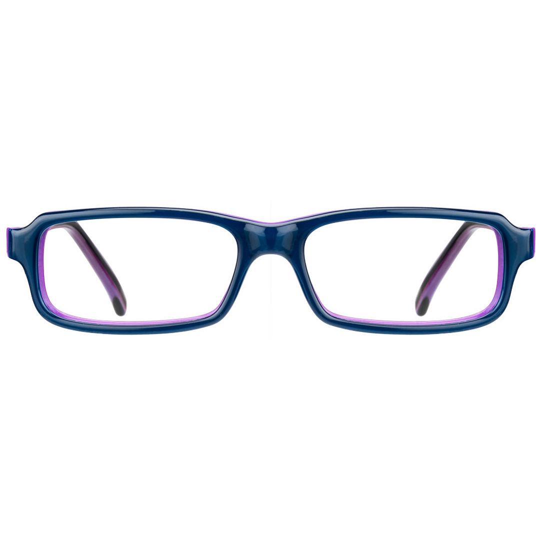 BRANDED Light Green Full Rim Rectangle left side