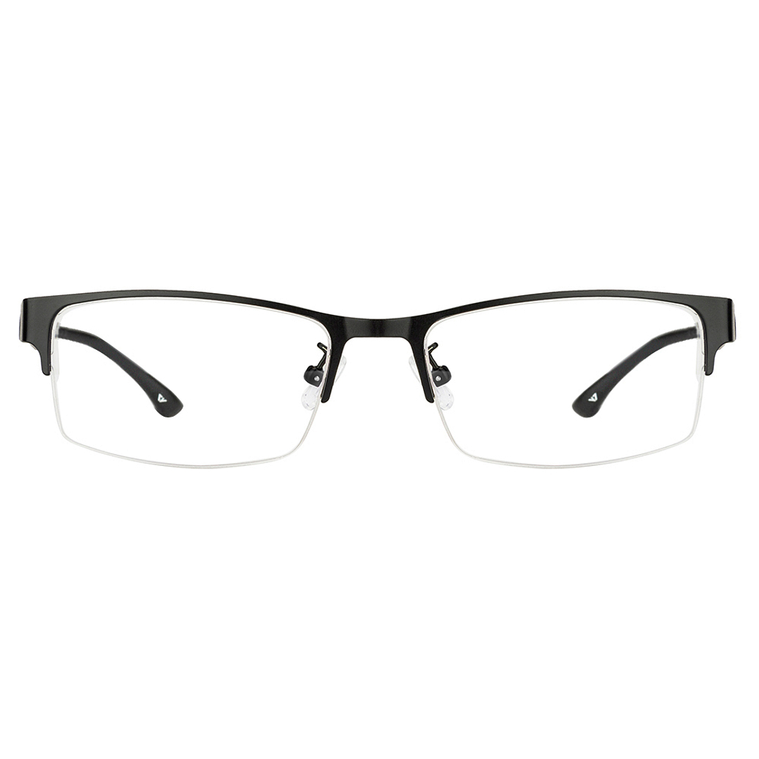 Vincent Chase Online Black Half Rim Rectangle left side
