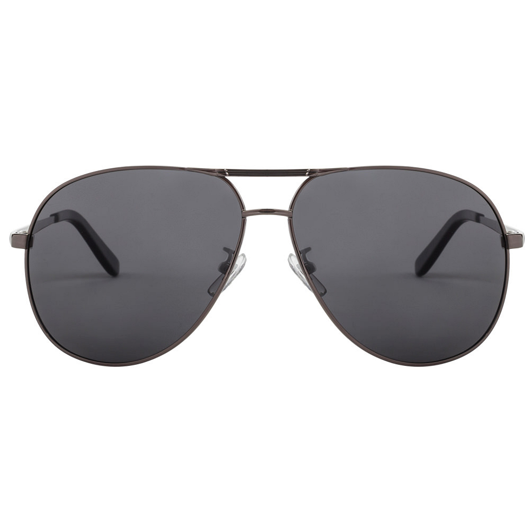 Vincent Chase Online Gunmetal Full Rim Aviator left side
