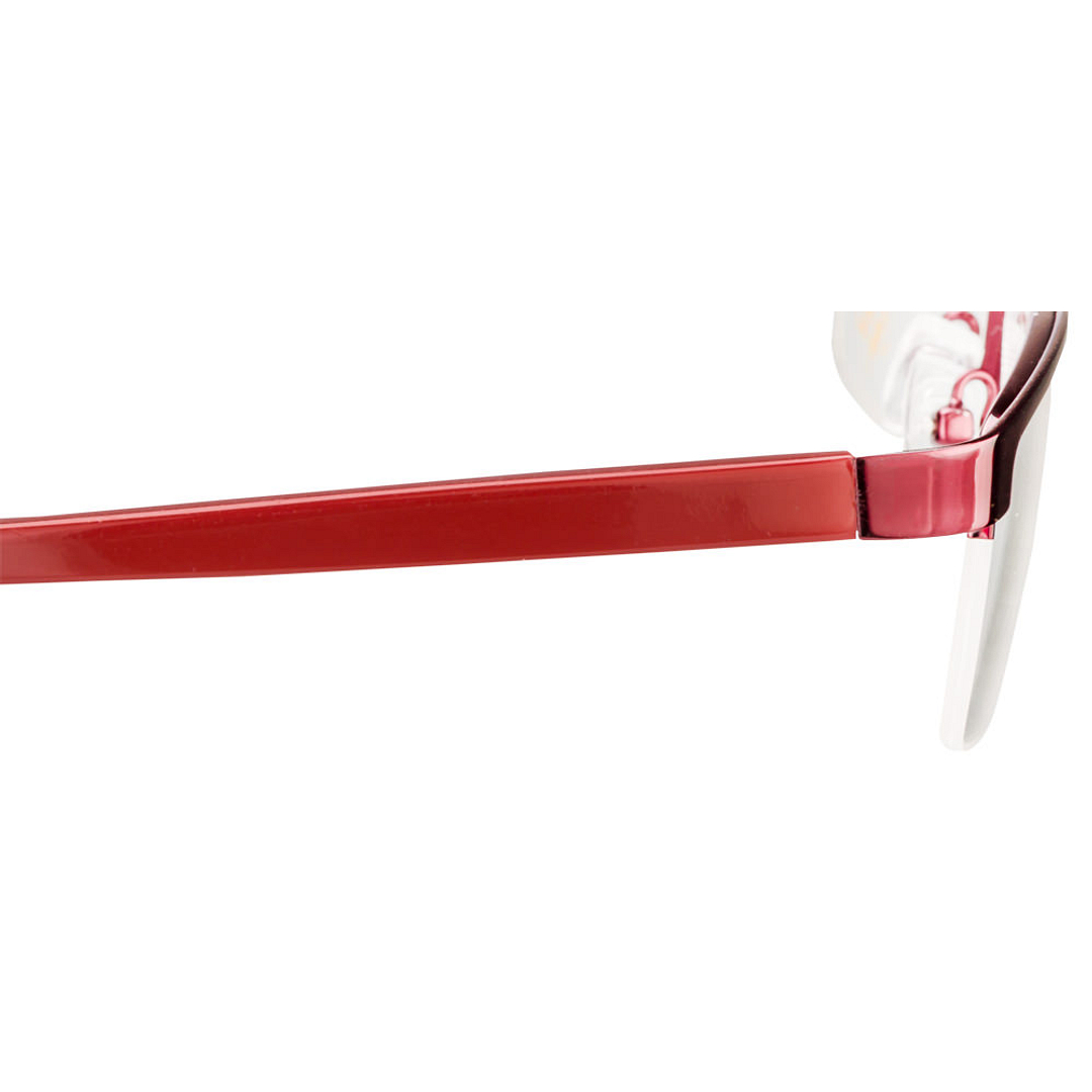 Vincent Chase Online Red Half Rim Rectangle right side
