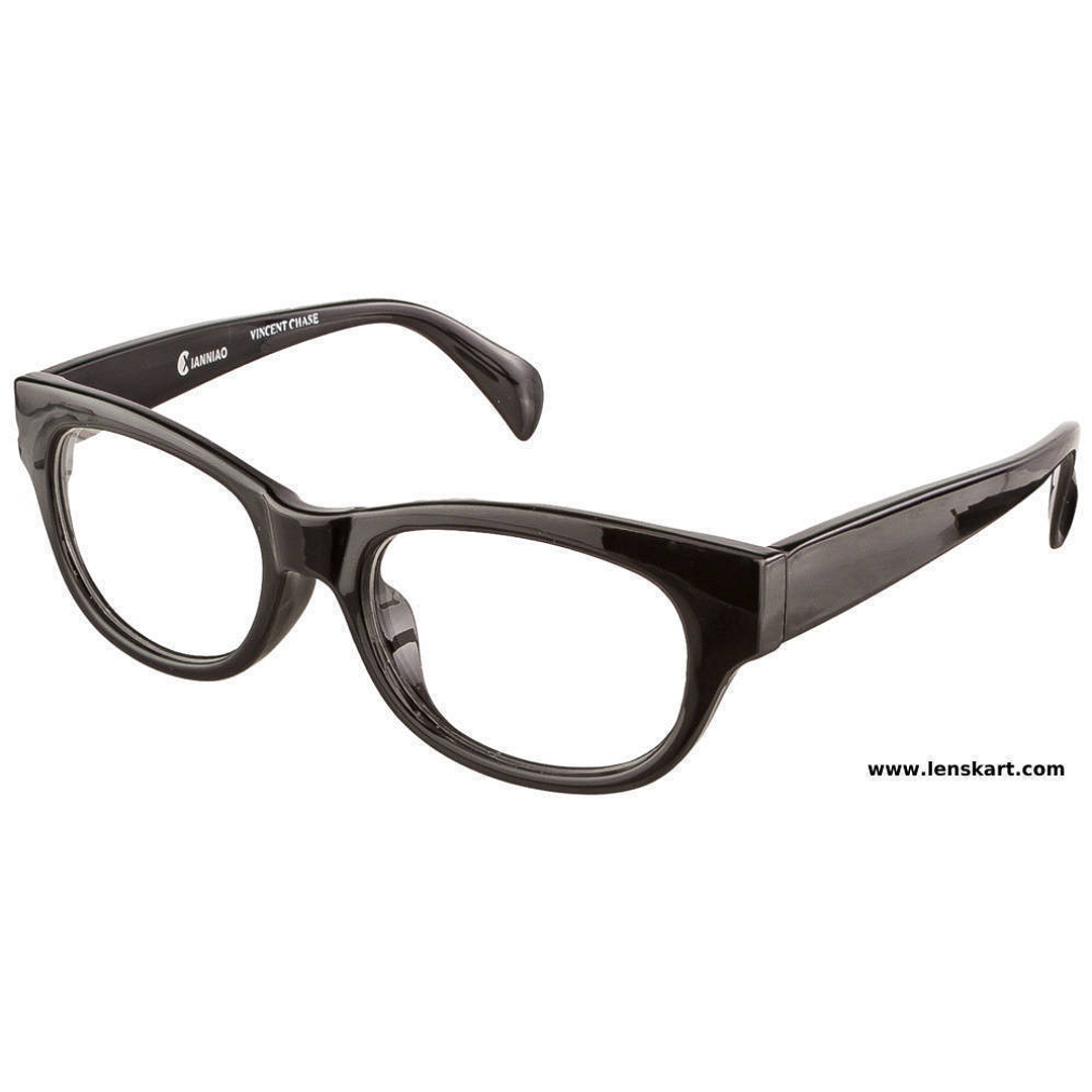 Vincent Chase Online Black Full Rim Square left side