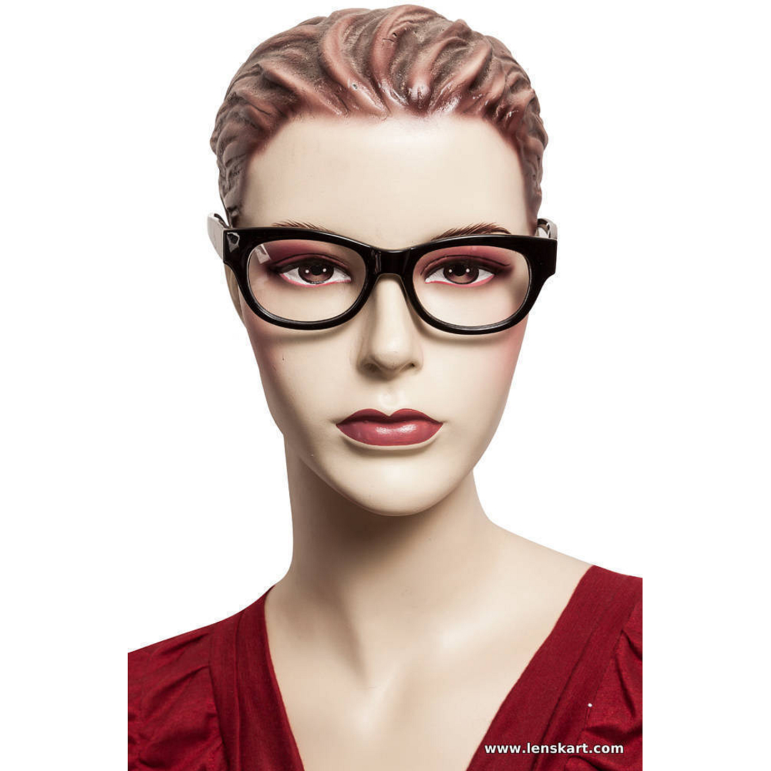 Vincent Chase Online Black Full Rim Square left side