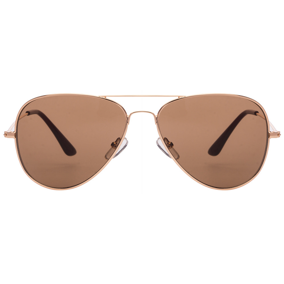 Vincent Chase Online Gold Full Rim Aviator left side