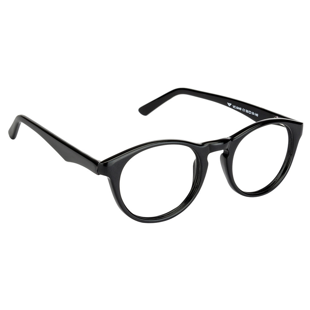 Vincent Chase Online Black Full Rim Round left side