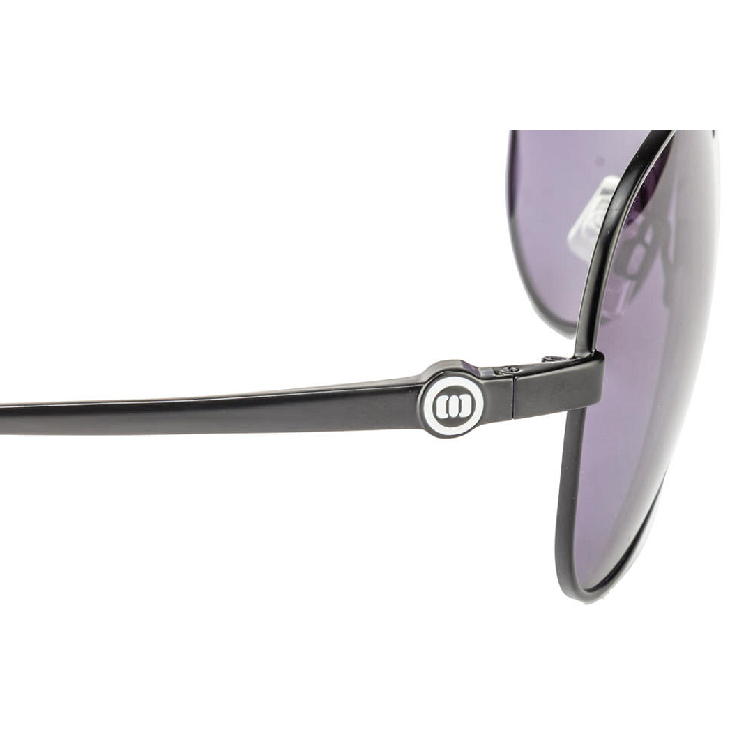 BRANDED Black Full Rim Aviator right side