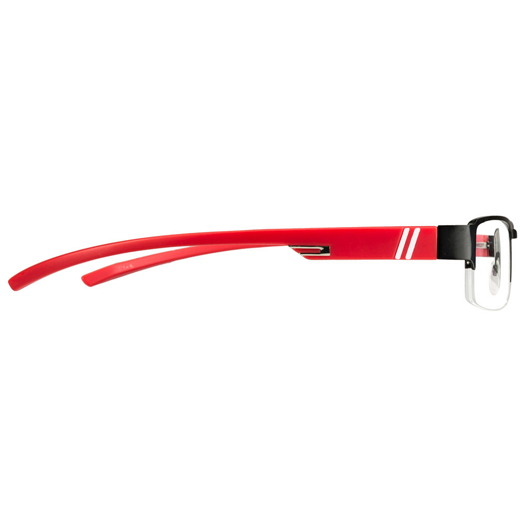 Vincent Chase Online Red Half Rim Rectangle left side