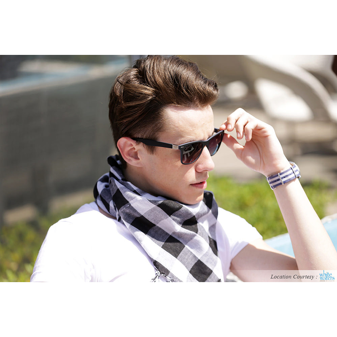 Vincent Chase Online Black Full Rim Square left side