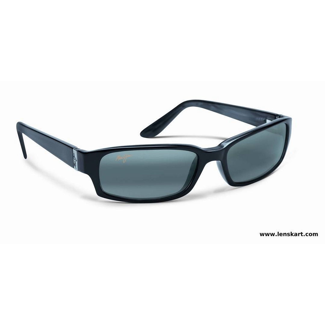BRANDED Black Full Rim Rectangle left side