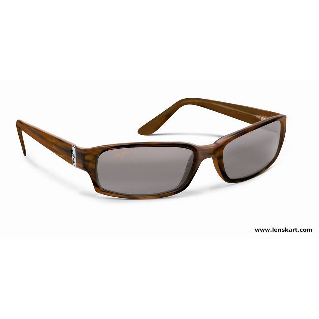 BRANDED Tortoise Full Rim Rectangle left side
