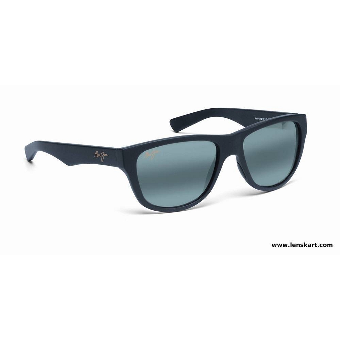 BRANDED Black Full Rim Square left side