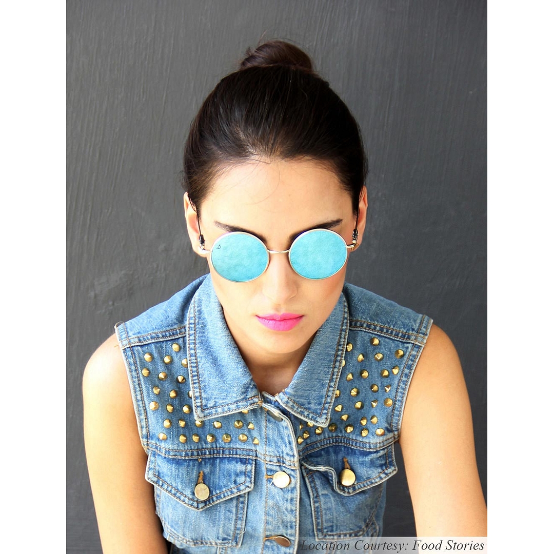 Vincent Chase Online Silver Full Rim Round right side