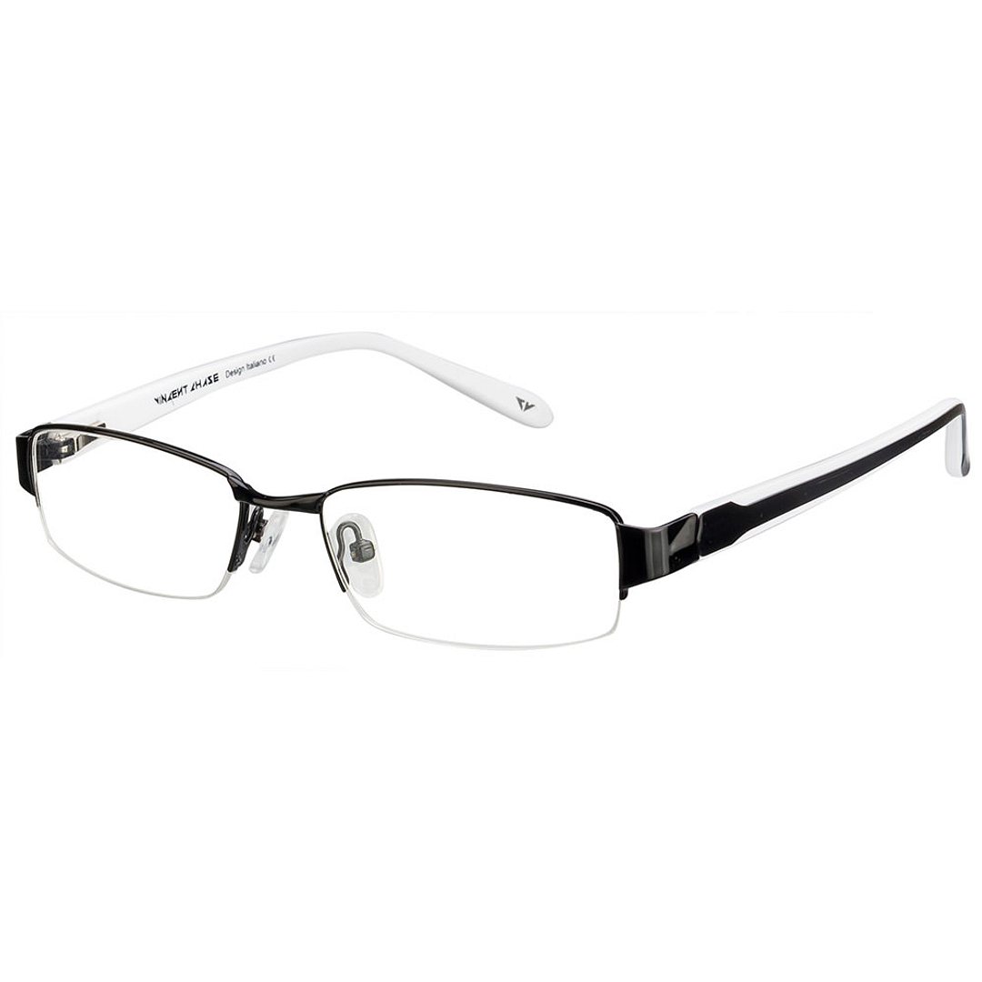 Vincent Chase Online Black Half Rim Rectangle right side