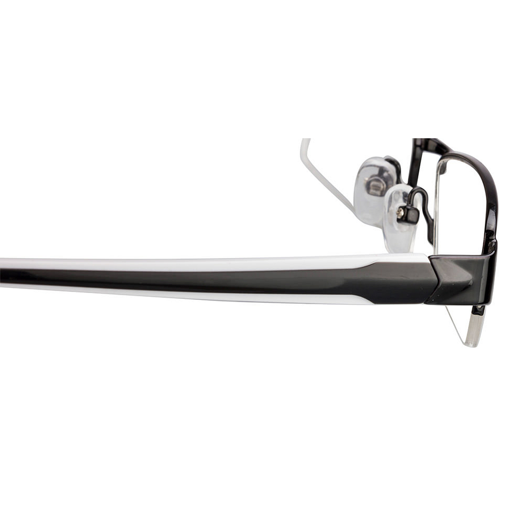 Vincent Chase Online Black Half Rim Rectangle right side