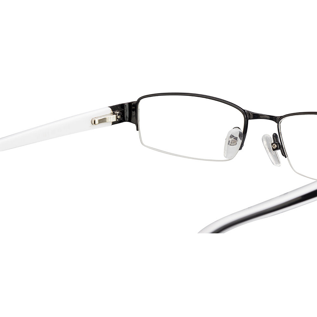 Vincent Chase Online Black Half Rim Rectangle left side