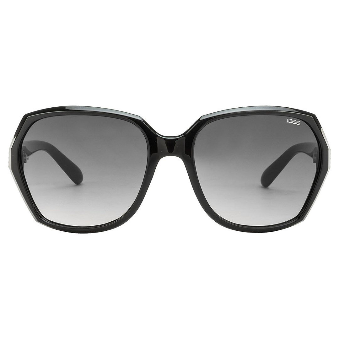 BRANDED Black Full Rim Rectangle left side