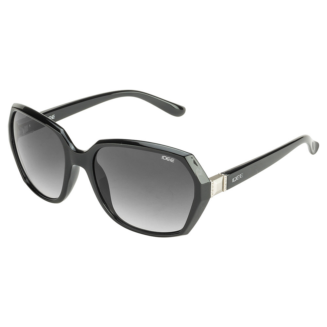 BRANDED Black Full Rim Rectangle right side