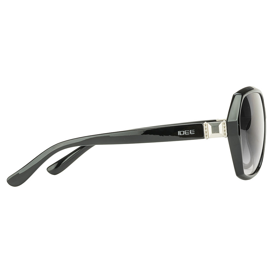 BRANDED Black Full Rim Rectangle right side