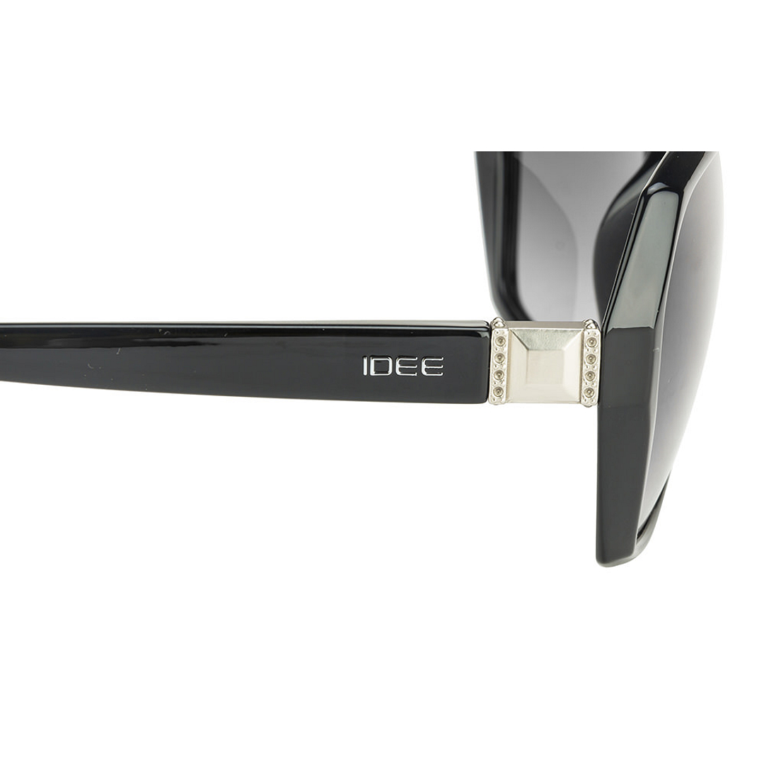 BRANDED Black Full Rim Rectangle left side