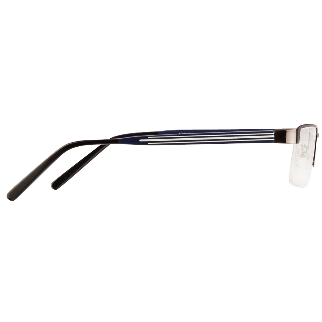 Vincent Chase Online Black Half Rim Rectangle left side