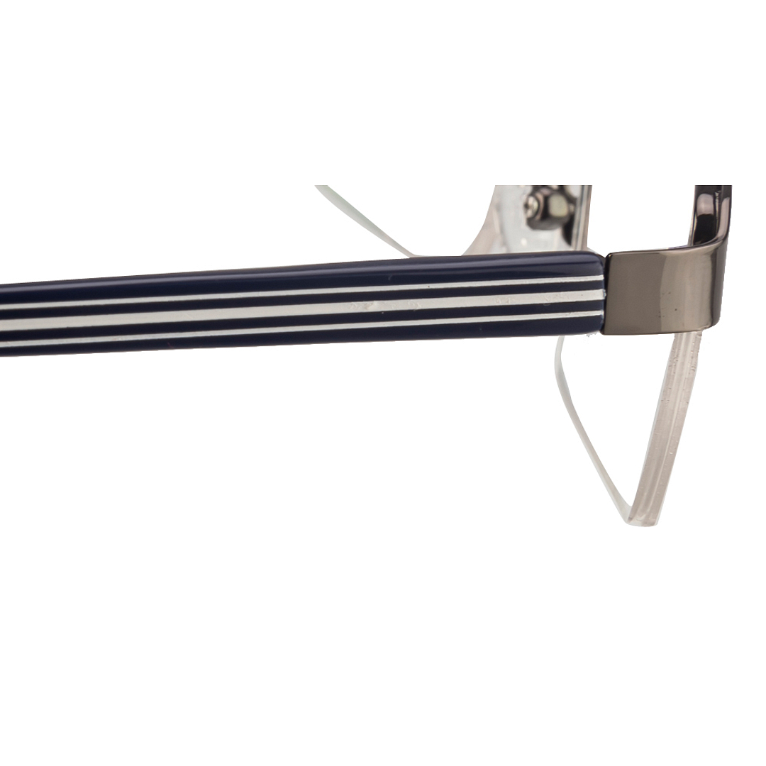 Vincent Chase Online Black Half Rim Rectangle left side