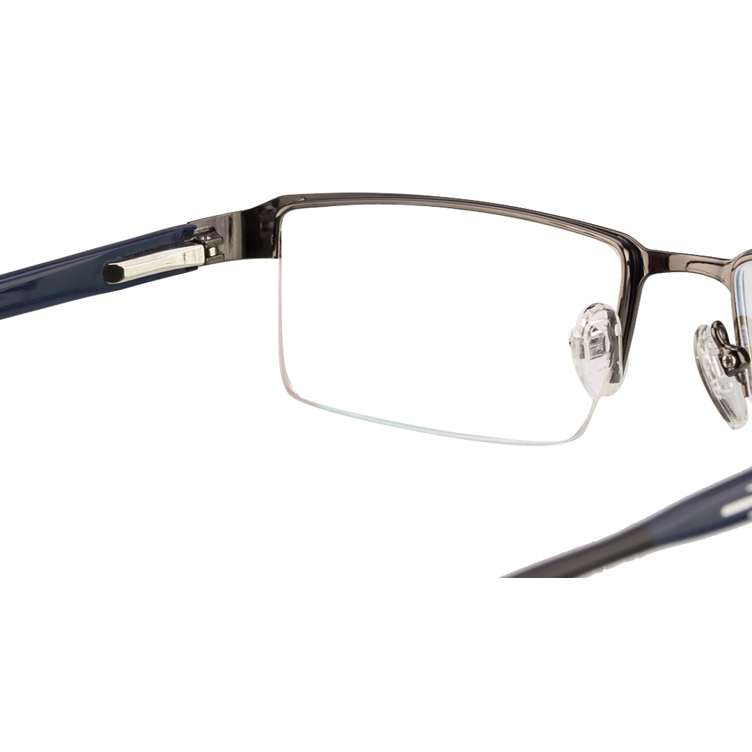 Vincent Chase Online Black Half Rim Rectangle right side