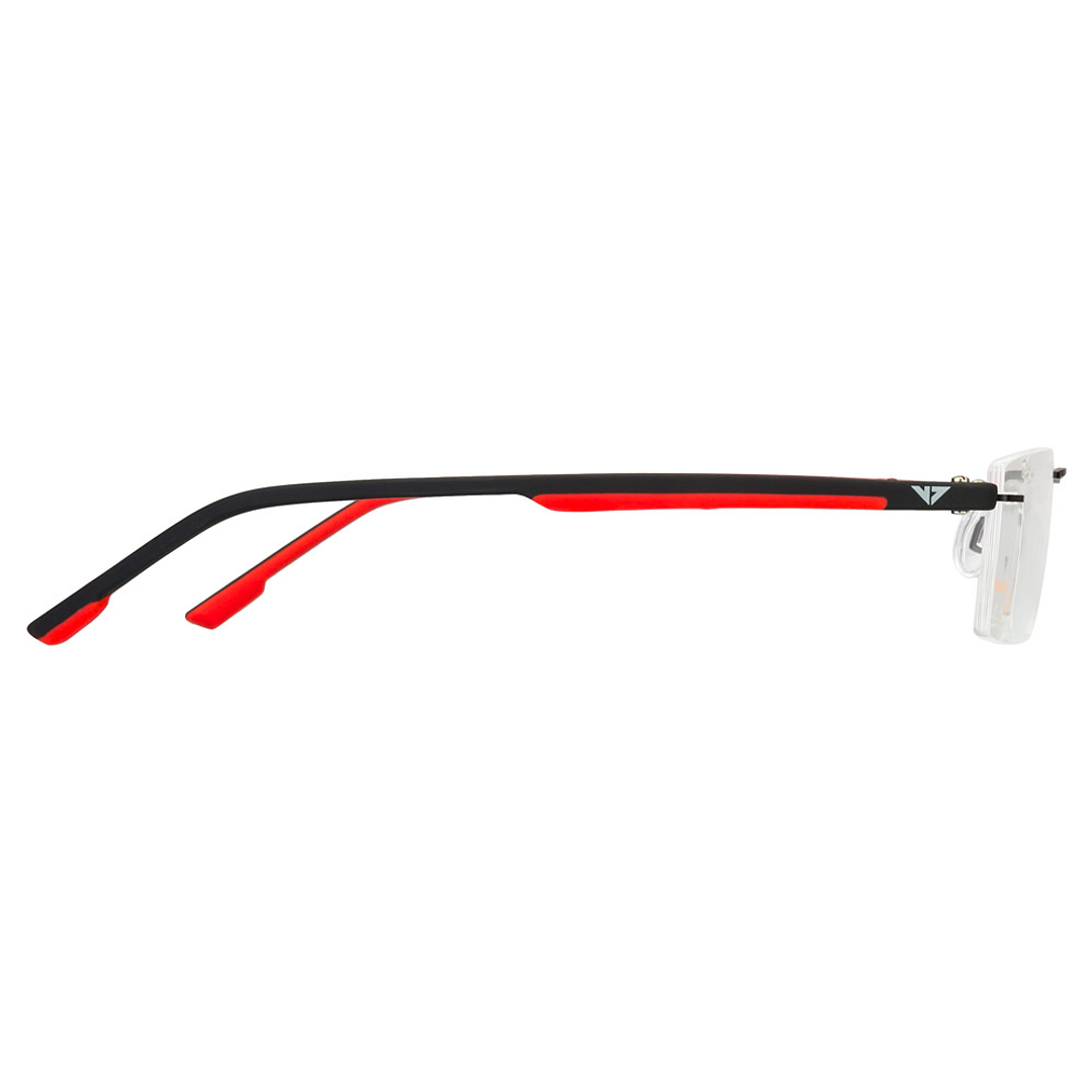 Lenskart Air Online Black Rimless Rectangle right side