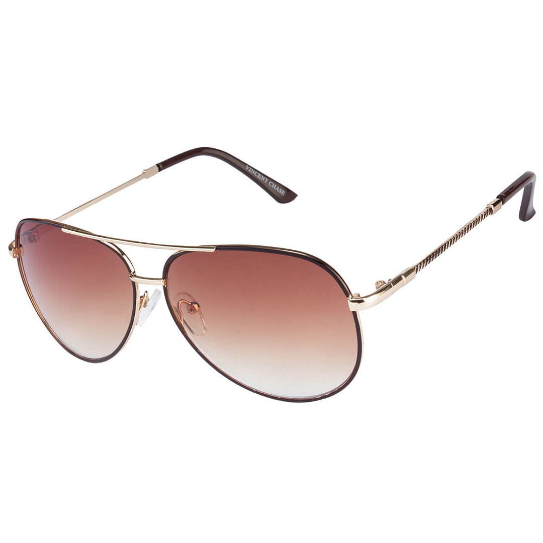 Vincent Chase Online Gold Full Rim Aviator right side
