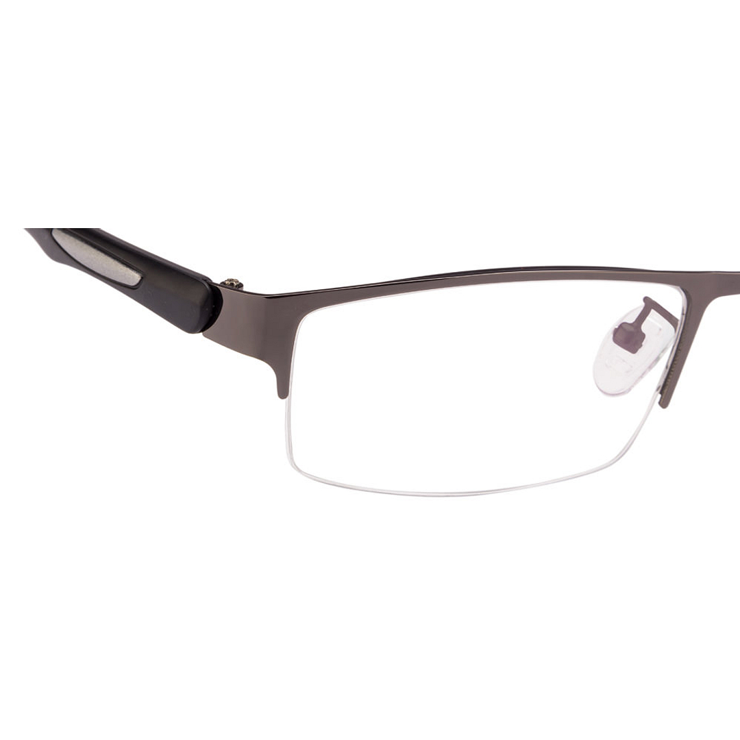 Lenskart Air Online Black Half Rim Rectangle left side