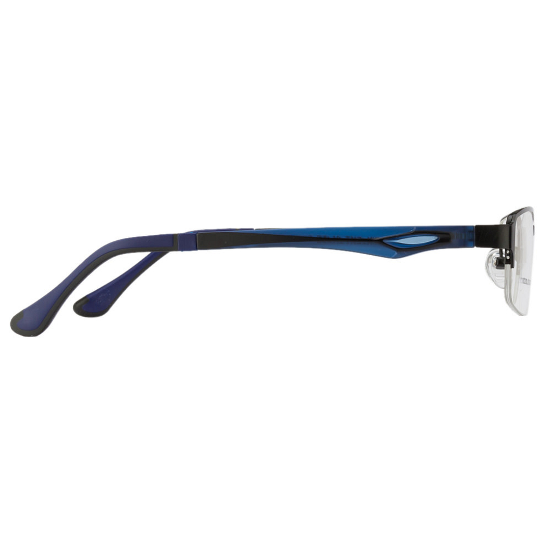 Lenskart Air Online Black Blue Half Rim Rectangle right side