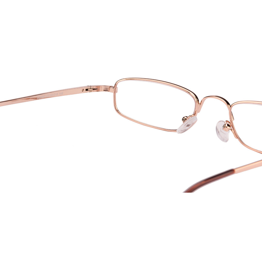 Lenskart READERS Gold Golden Brown Full Rim Rectangle Lenskart READERS VC 6967 Only for 1 Prefitted Powers right side
