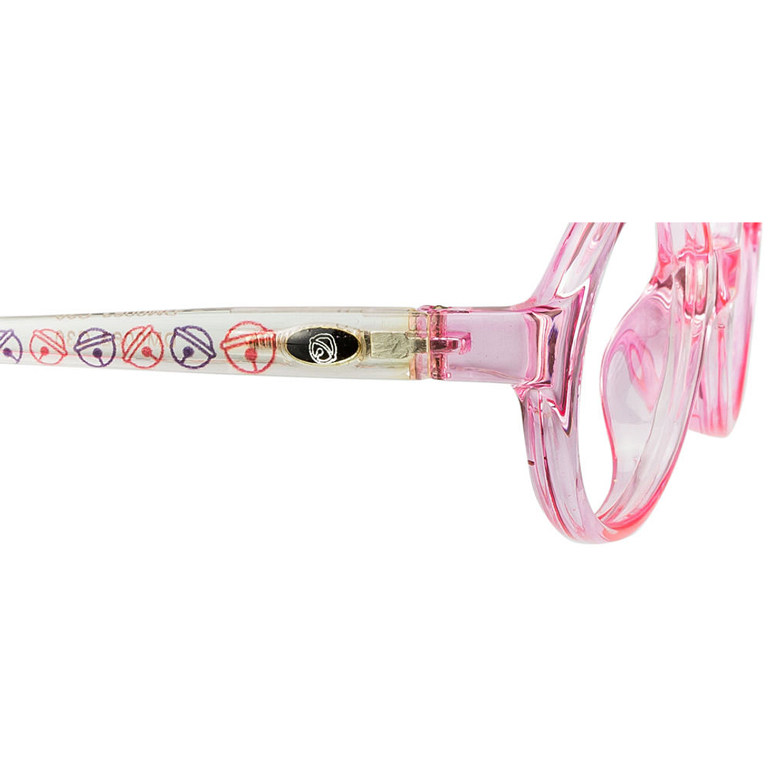 BRANDED Pink Full Rim Round right side