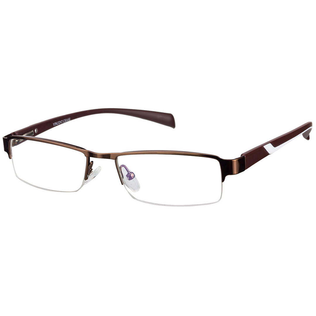 Vincent Chase Online White Half Rim Rectangle right side