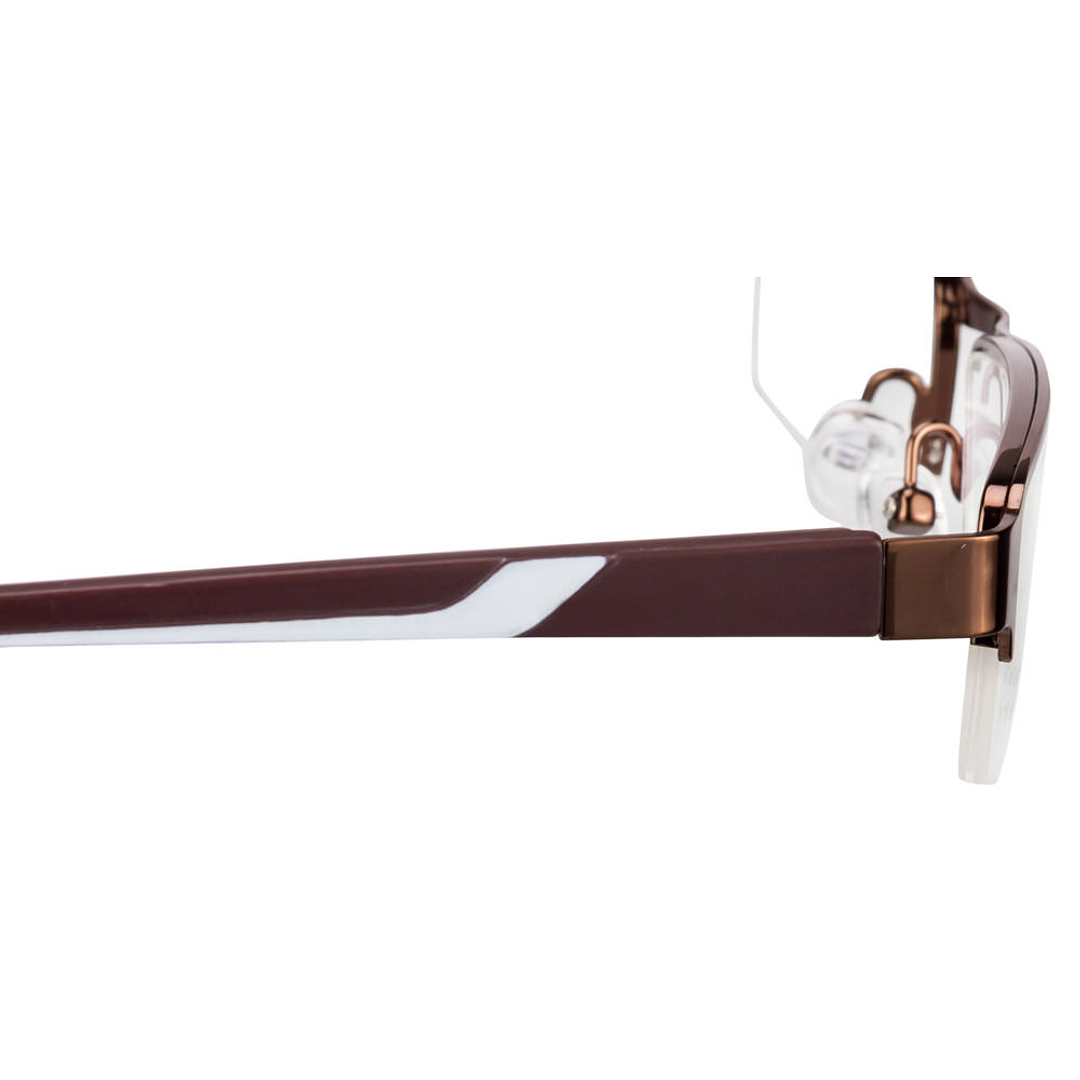 Vincent Chase Online White Half Rim Rectangle right side
