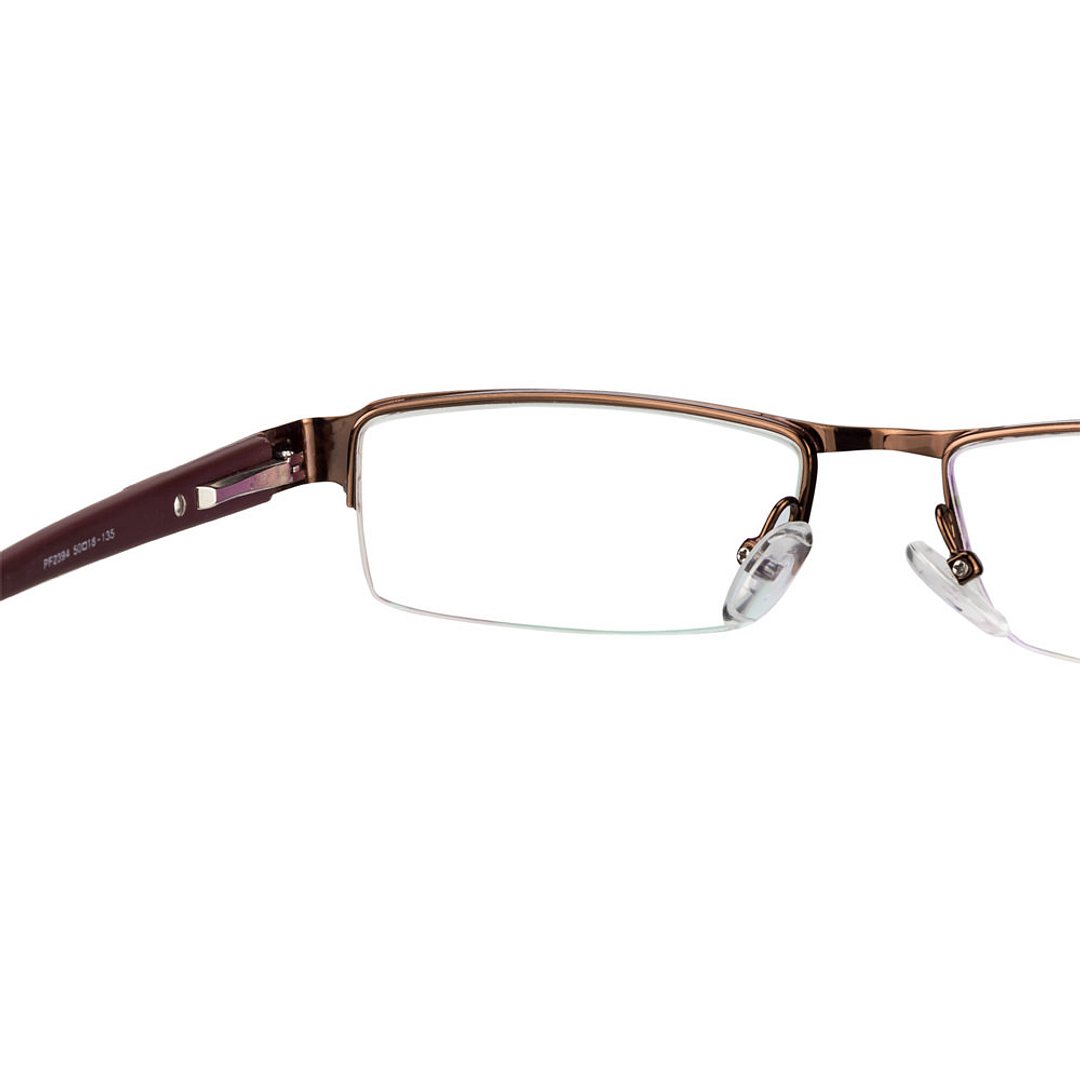 Vincent Chase Online White Half Rim Rectangle left side