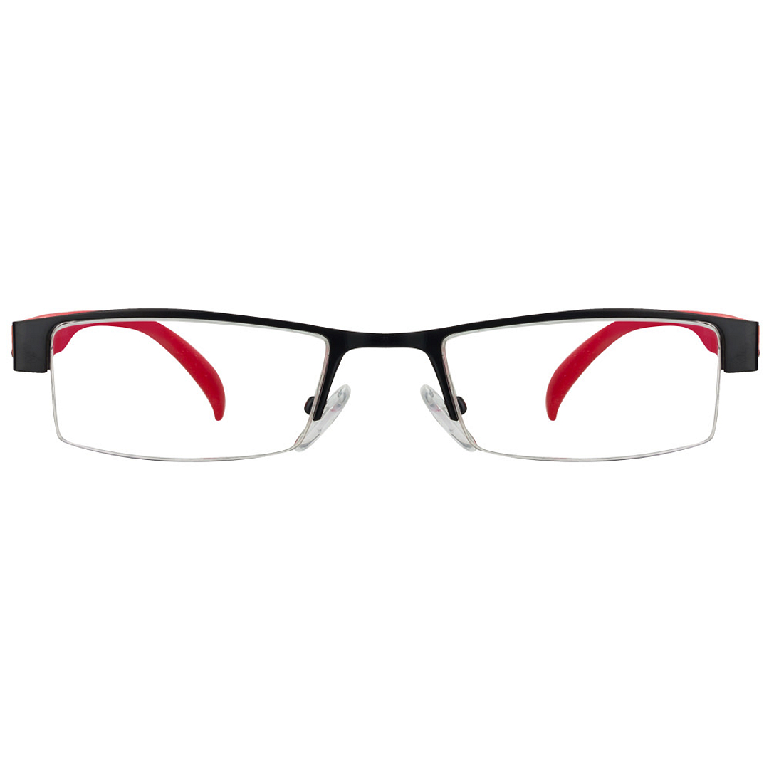 Vincent Chase Online Red Half Rim Rectangle left side