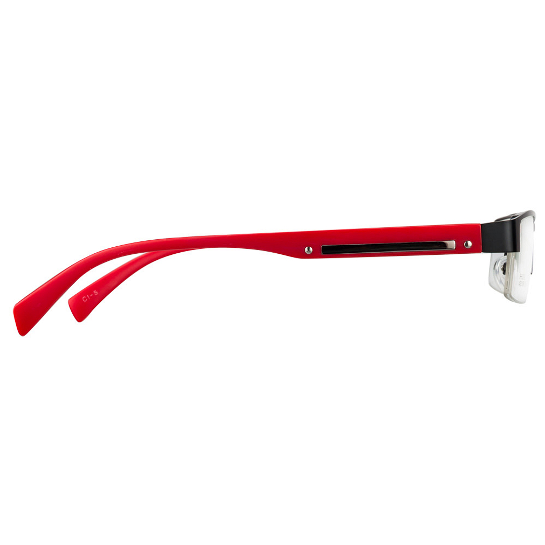 Vincent Chase Online Red Half Rim Rectangle left side