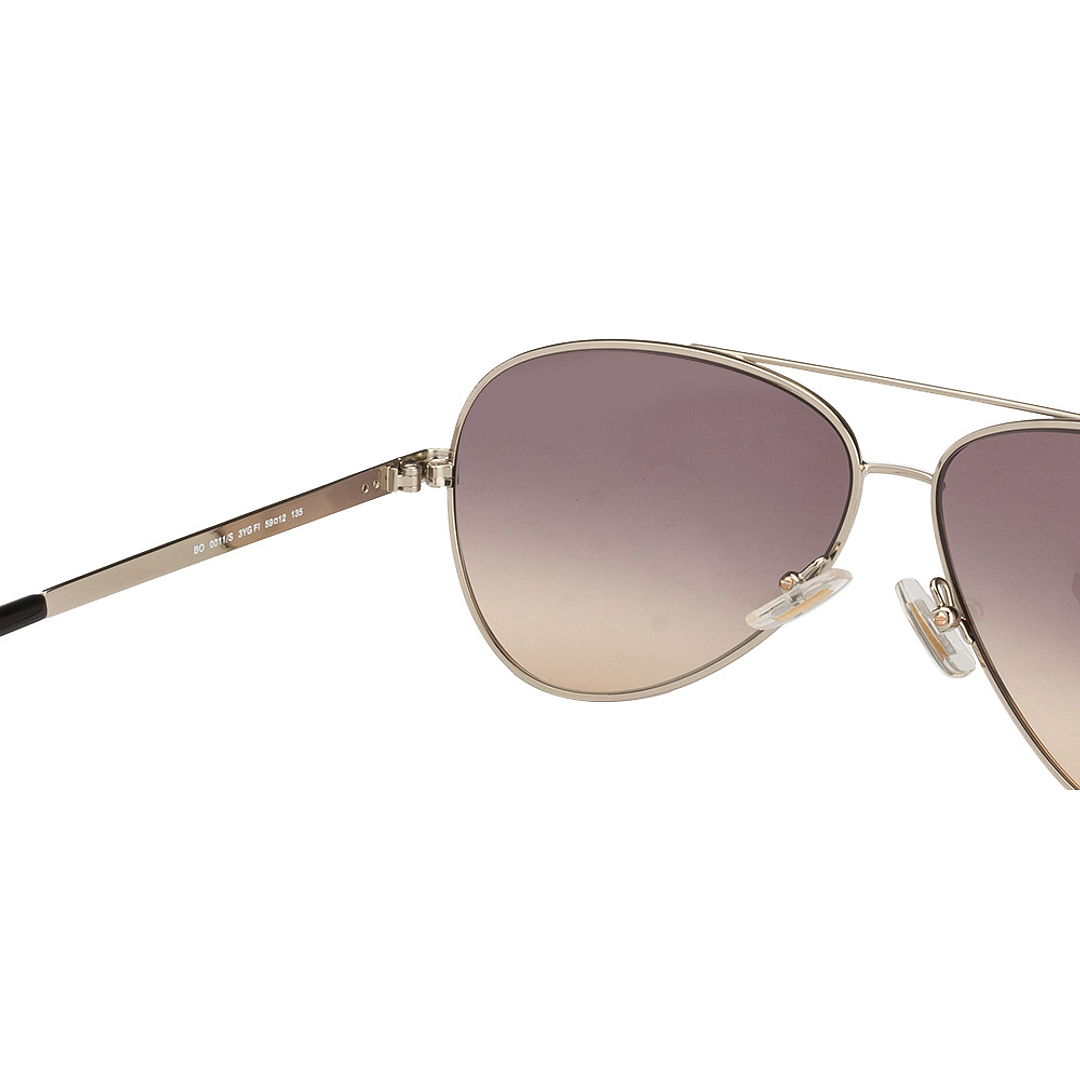 BRANDED Gold Full Rim Aviator right side