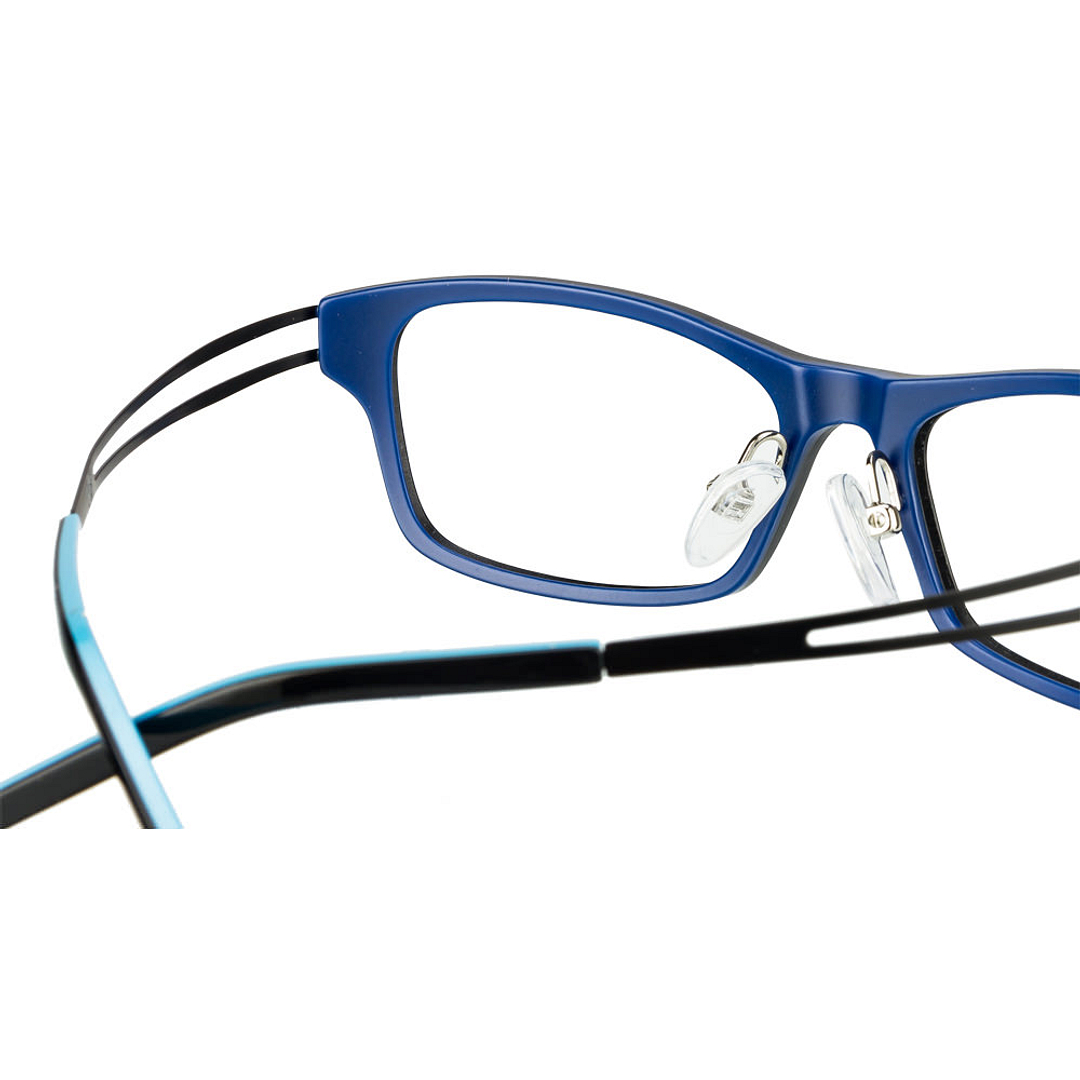 IDEE Black Full Rim Rectangle right side