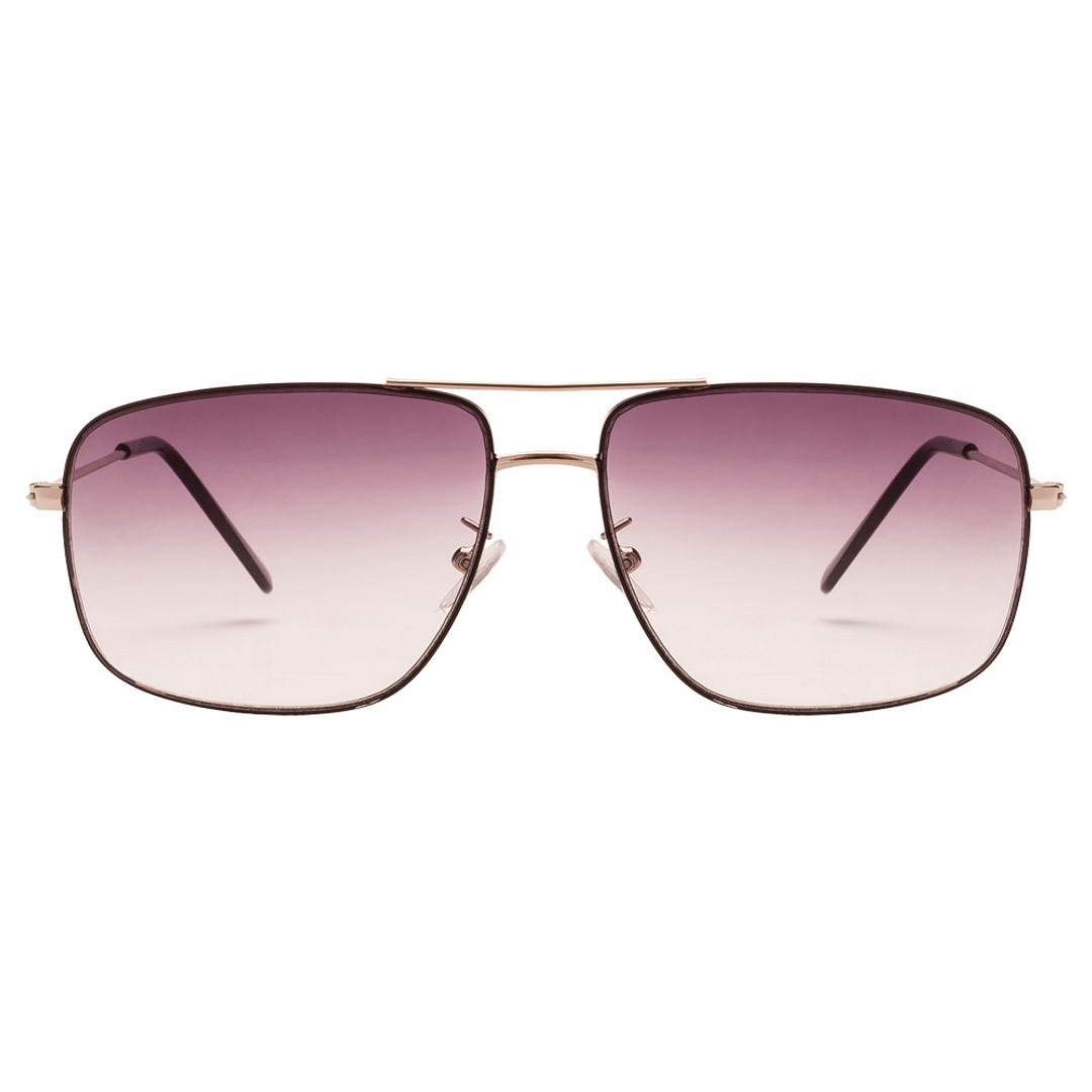 Mask Silver Full Rim Rectangle left side