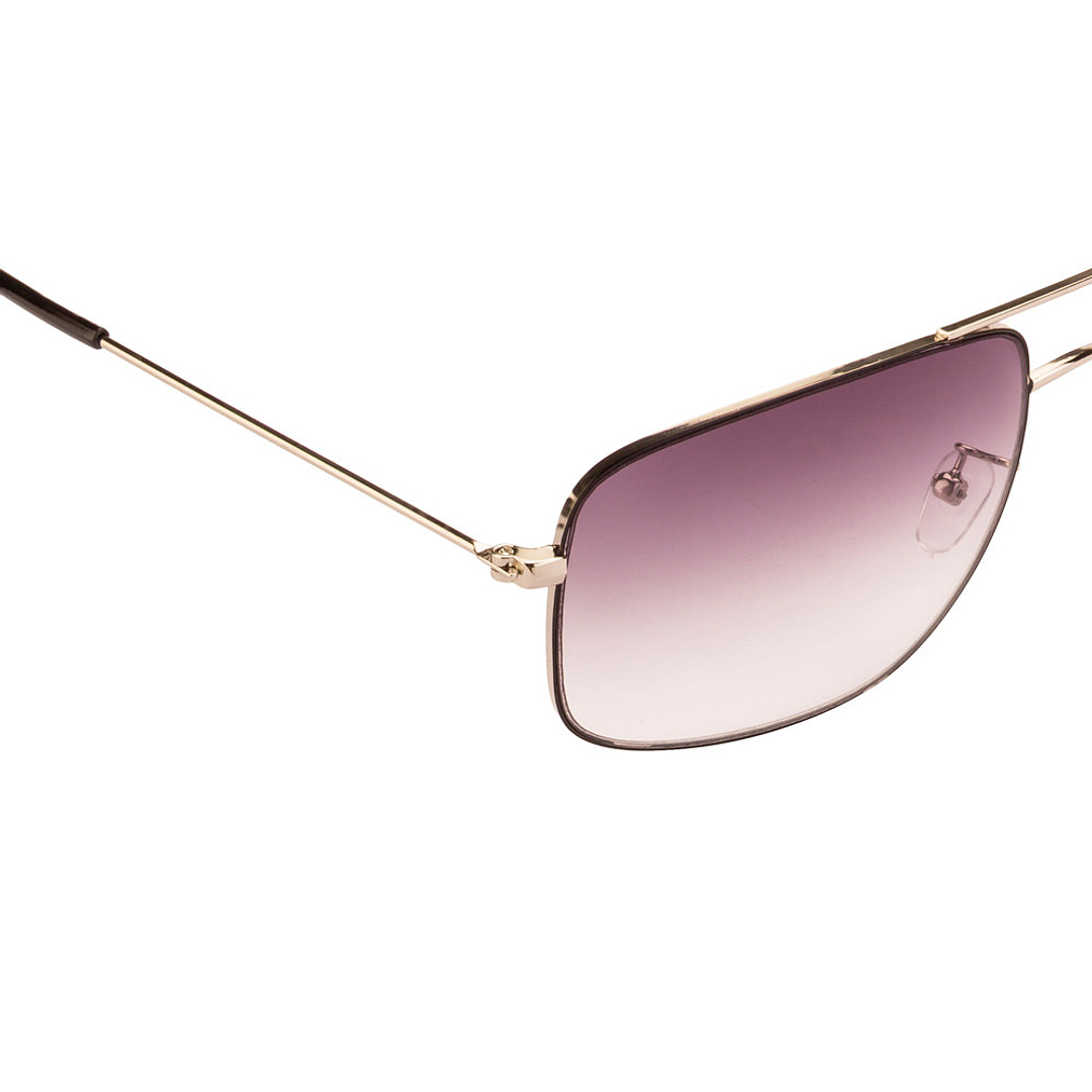 Mask Silver Full Rim Rectangle left side