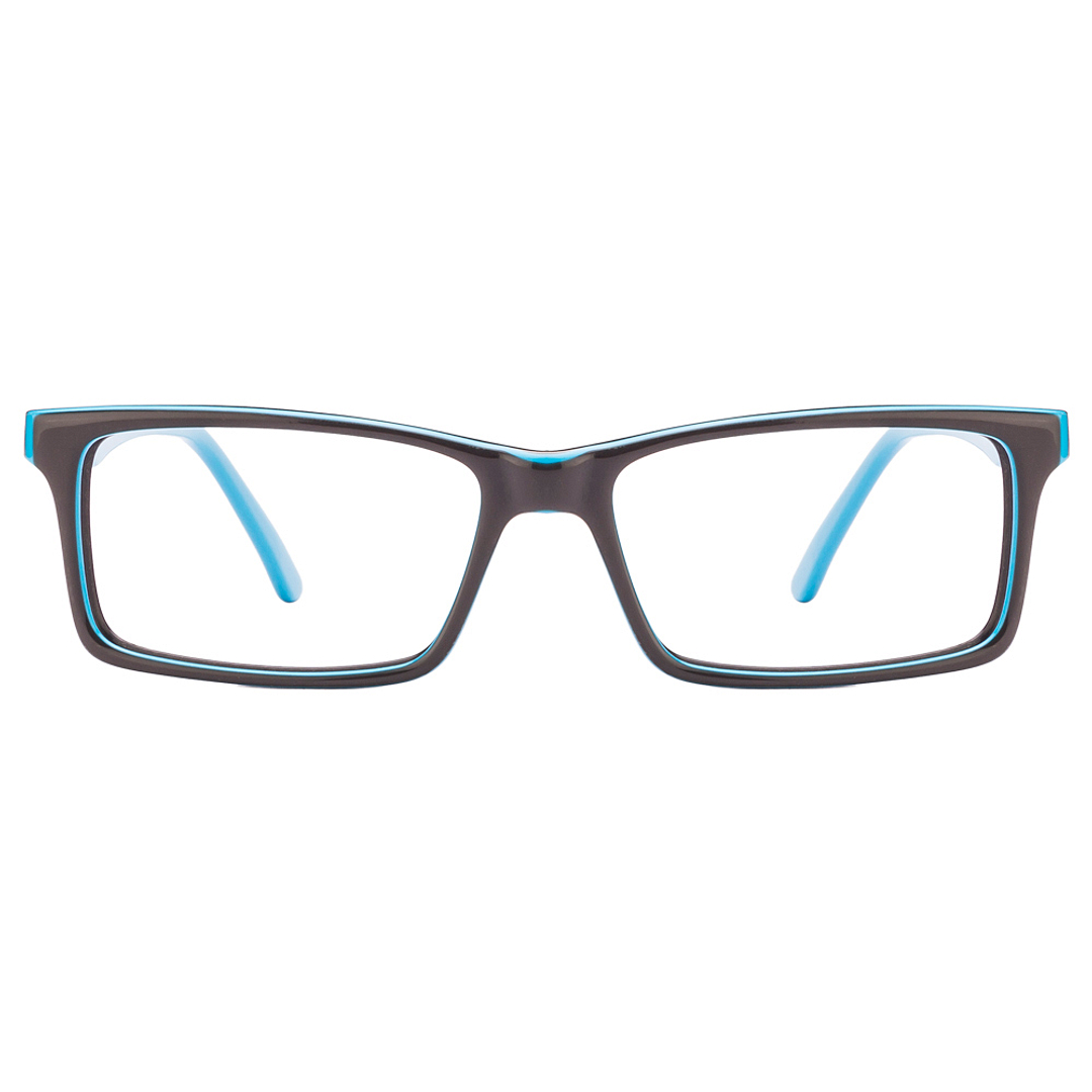 Vincent Chase Online Sky Blue Full Rim Rectangle left side