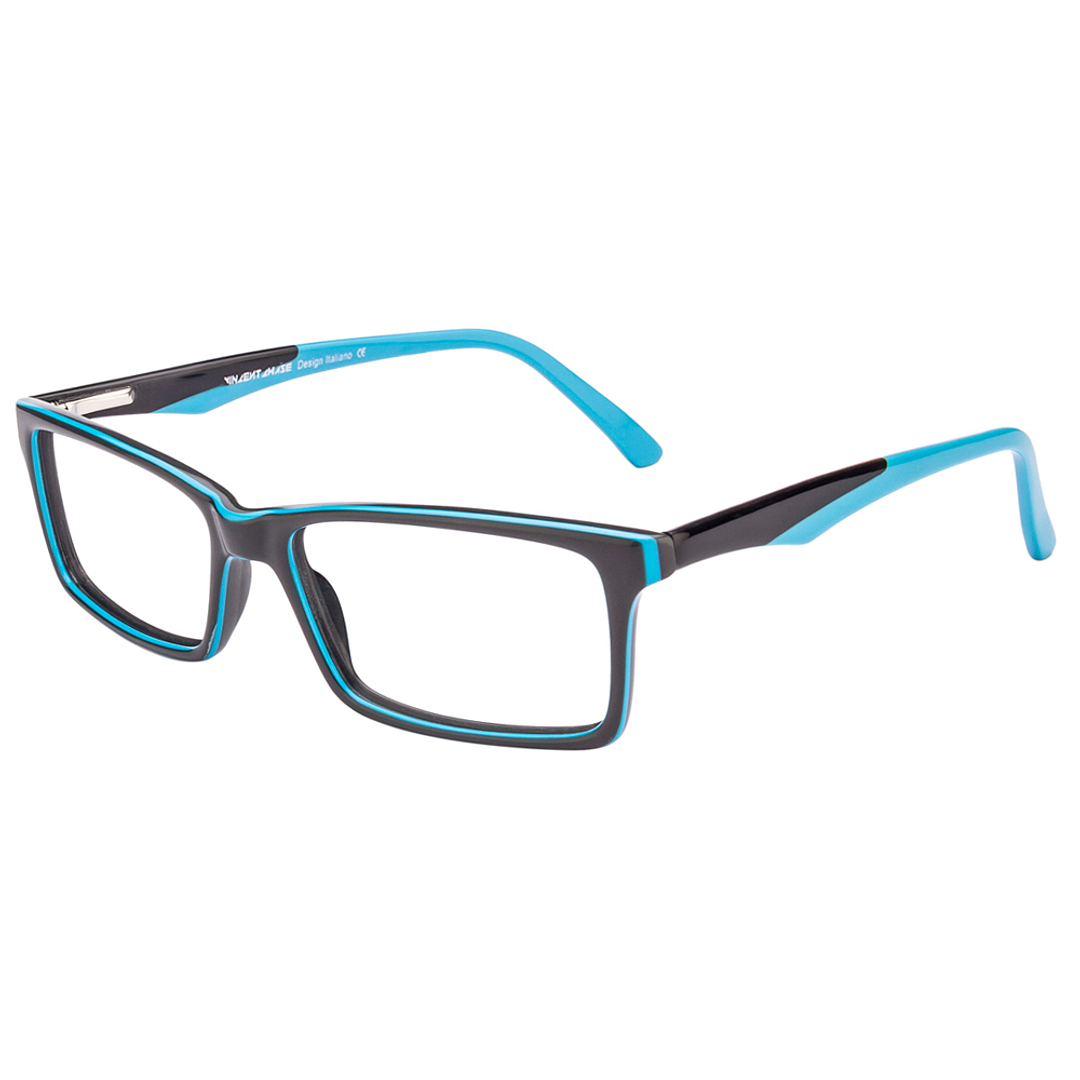 Vincent Chase Online Sky Blue Full Rim Rectangle left side